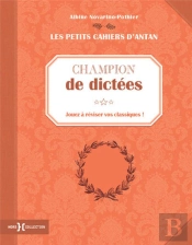 Petit Cahier 'Champion De Dictees'