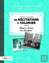 Petit Cahier De Recitations A Colorier