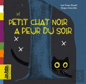 Petit Chat Noir A Peur Du Soir