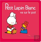 Petit Lapin Blanc Va Sur Le Pot