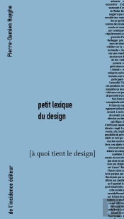 Petit Lexique Pour Le Design (À Quoi Tient Le Design)