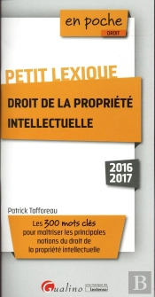 Petit Lexique - Propriete Intellectuelle