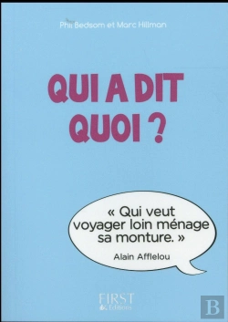 Bertrand.pt - Petit Livre - Qui A Dit Quoi ?