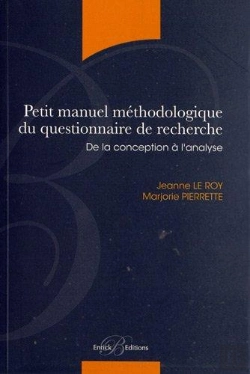 Bertrand.pt - Petit Manuel Methodologique Du Questionnaire De Recherche