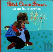 Petit Ours Brun Au Feu D'Artifice