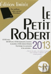 Petit Robert 2013 Coffret