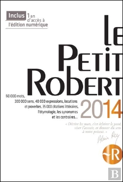 Bertrand.pt - Petit Robert Langue Francaise 2014