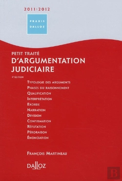 Bertrand.pt - petit traité d'argumentation judiciaire (édition 2010/2011)
