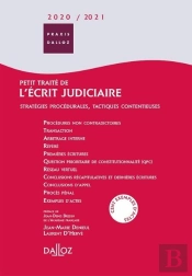 Petit Traité De L'Écrit Judiciaire (Édition 2025/2026)