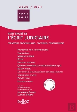 Bertrand.pt - Petit Traité De L'Écrit Judiciaire (Édition 2025/2026)