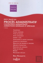 Petit Traite Proces Administratif 2013/14