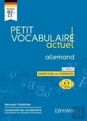 Petit Vocabulaire Actuel : Allemand (4e Édition)