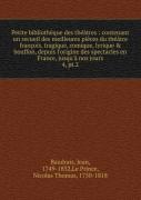 Petite Bibliotheque Des Theatres