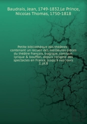 Petite Bibliotheque Des Theatres
