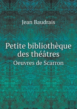 Bertrand.pt - Petite Bibliotheque Des Theatres Oeuvres De Scarron