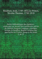 Petite Bibliotheque Des Theatres Tome 12