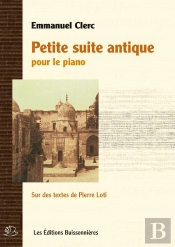 Petite Suite Antique Pour Le Piano