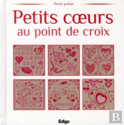 Bertrand.pt - Petits Coeurs Au Point De Croix