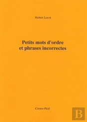 Petits Mots D'Ordre Et Phrases Incorrectes