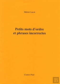 Bertrand.pt - Petits Mots D'Ordre Et Phrases Incorrectes
