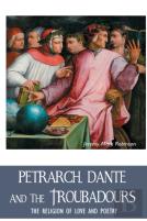 Petrarch, Dante And The Troubadours