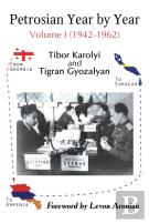 Petrosian Year By Year: Volume I  1942-1