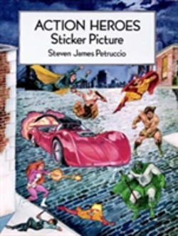 Bertrand.pt - Petruccio Action Heroes Sticker Book