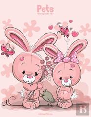 Pets Coloring Book 1, 2 & 3