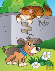 Pets Coloring Book 4