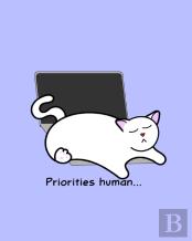 Pets First - Blank Lined Notebook For Cat Lovers