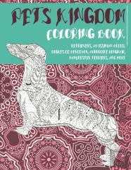 Pets Kingdom - Coloring Book - Retrievers, Abyssinian Breed, Dogues De Bordeaux, Aphrodite Longhair, Manchester Terriers, And More