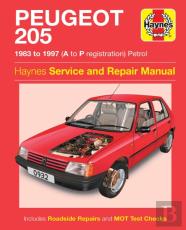 Peugeot 205 Petrol (83 - 97) A To P