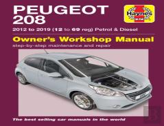 Peugeot 208 Petrol & Diesel (2012 To 2019) 12 To 69 Reg