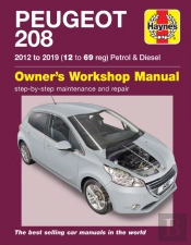 Peugeot 208 Petrol & Diesel (2012 To 2019) 12 To 69 Reg