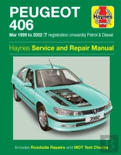 Peugeot 406 Petrol & Diesel (Mar 99 - 02) T To 52