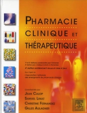 Pharmacie Clinique Et Therapeutique (4e Edition)
