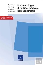Pharmacologie & Matière Médicale Homéopathique (3e Édition)