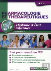 Pharmacologie Et Therapeutiques D.E.I Ue 2.11 Semestre 3