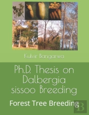 Ph.D. Thesis On Dalbergia Sissoo Breeding