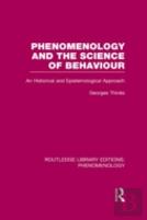 Phenomenology And The Science Of Behaviour