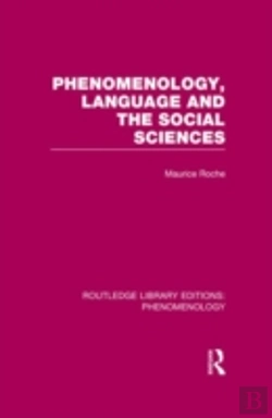 Bertrand.pt - Phenomenology, Language And The Social Sciences