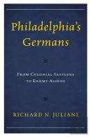 Philadelphia'S Germans