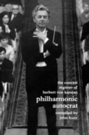 Philharmonic Autocratconcert Register Of Herbert Von Karajan