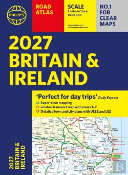 Bertrand.pt - Philipâ€™S 2027 Road Atlas Britain & Ireland Paperback A4