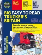 Philip'S Big Easy To Read Trucker'S Road Atlas Britain