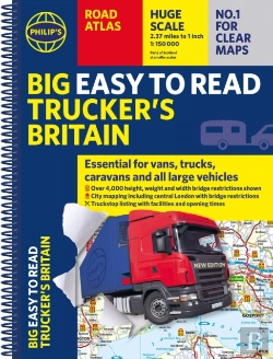 Bertrand.pt - Philip'S Big Easy To Read Trucker'S Road Atlas Britain