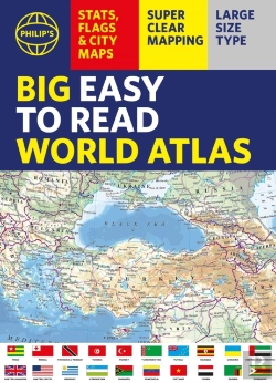 Bertrand.pt - Philip'S Big Easy To Read World Atlas (A3)