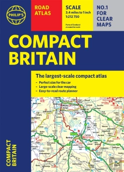 Bertrand.pt - Philip'S Compact Britain Road Atlas