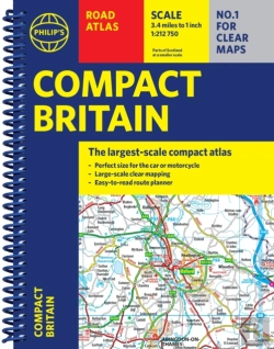 Bertrand.pt - Philip'S Compact Britain Road Atlas