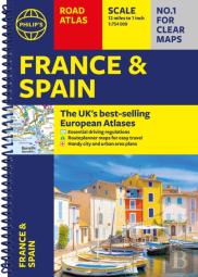 Philip'S France And Spain Road Atlas